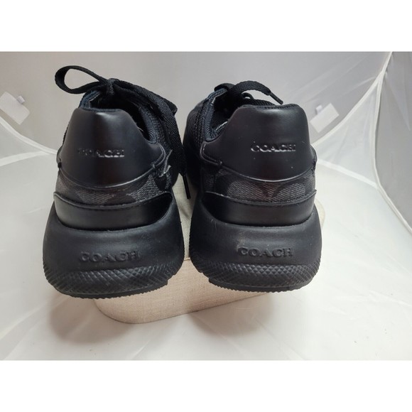Coach Men Whoes Size 10.5 Gym Black - Picture 5 of 14